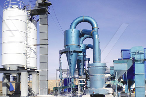 200目的磨粉機生產(chǎn)線案例