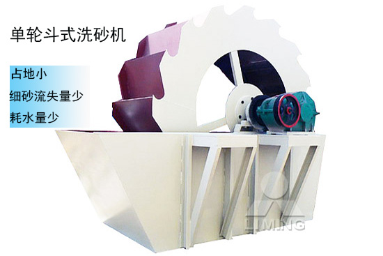 輪式洗砂機類型和特點 輪式洗砂機類型和特點