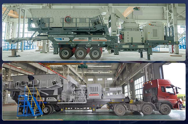 移動(dòng)破碎站發(fā)貨現(xiàn)場(chǎng)