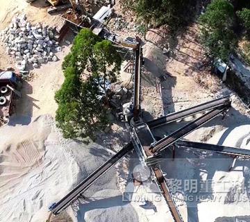 時產(chǎn)100噸花崗巖移動破碎站